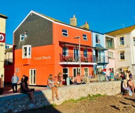 Crab Shack Apartments - Stylish back beach duplex apartment, Teignmouth