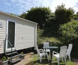 Swanage bay caravan