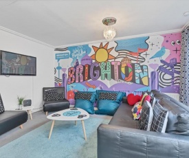 Brighton's Best BIG House - Large Group House - 4 Bedrooms 3 Bathrooms - Roof Terrace - City Centre