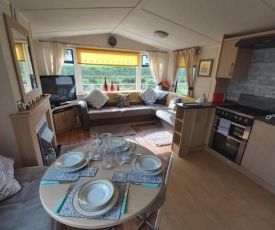 Caravan on the Devon\Cornwall border